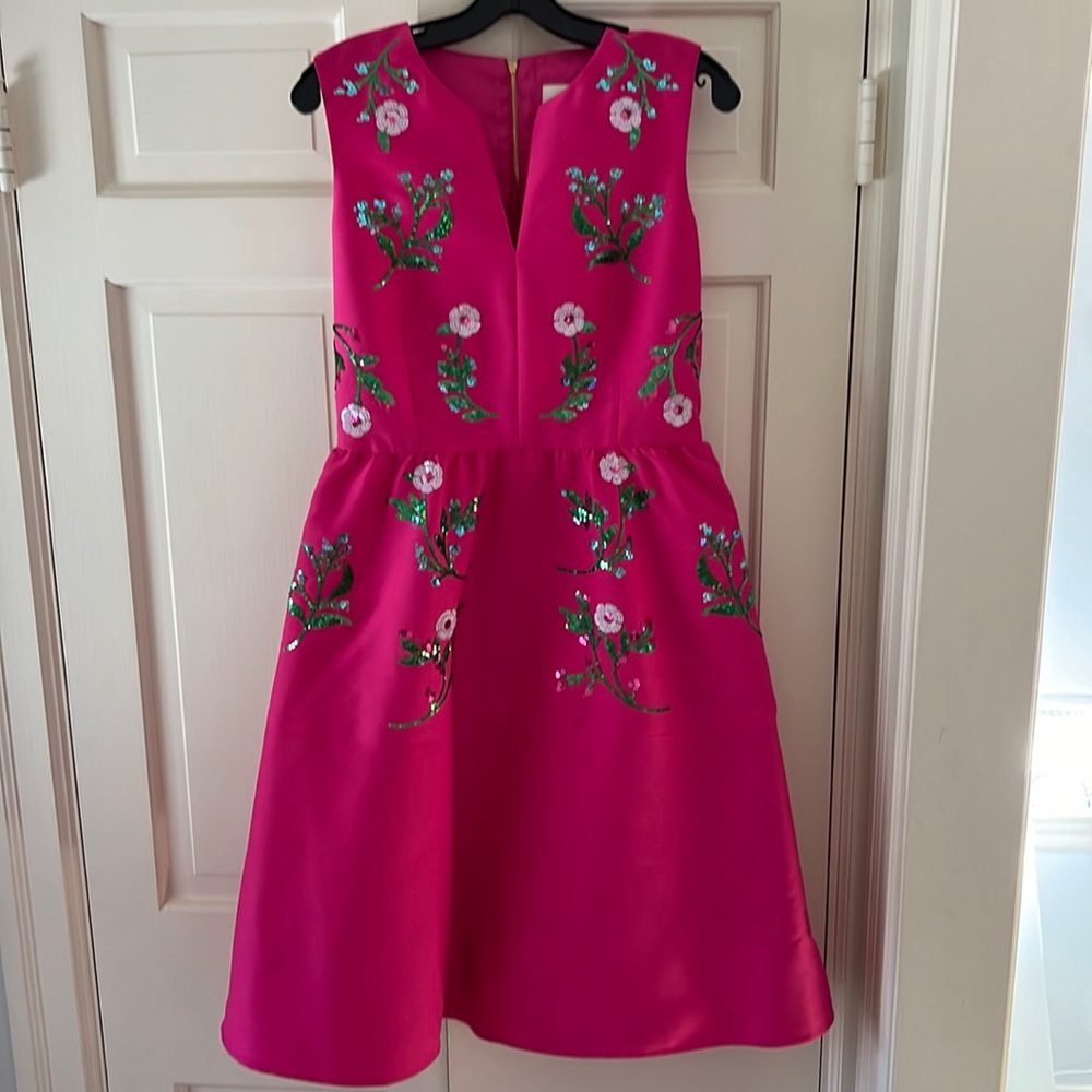 Kate Spade fuchsia sequin dress